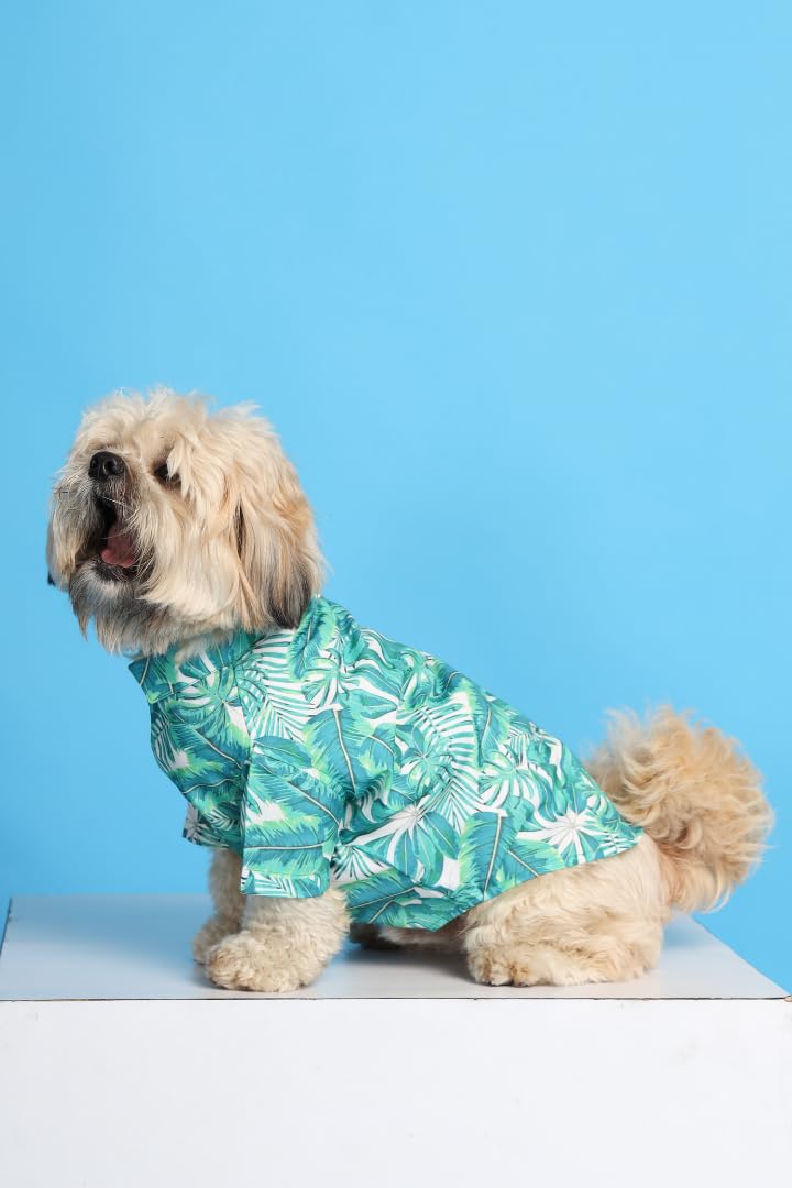 15 BUTTONS Rainforest Print Dog Shirt Super Soft Comfortable Pet Clothing, All Season Petwear, Pet Acessories (Recommended Breed - Pug, Beagle, Indie, Pomerian)(M) - Image 5