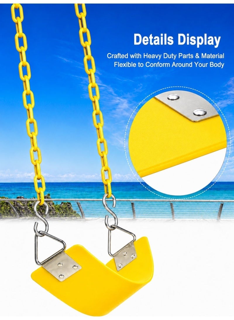 Funz Iron wall swing with swing seat and chains for outdoor activities - Image 5