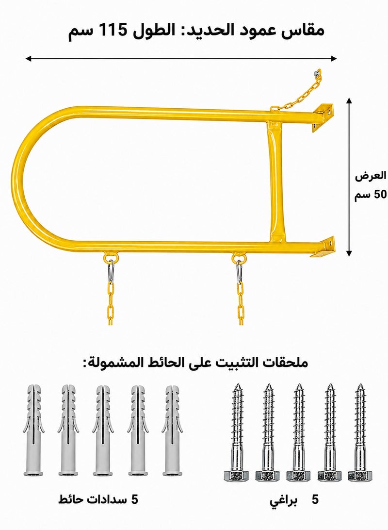 Funz Iron wall swing with swing seat and chains for outdoor activities - Image 2