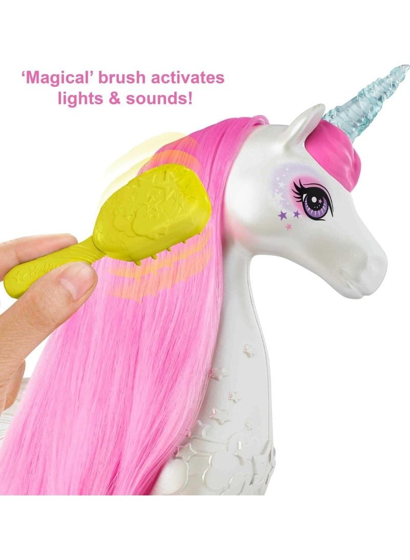 Barbie™ Dreamtopia Brush N' Sparkle Unicorn - Image 5
