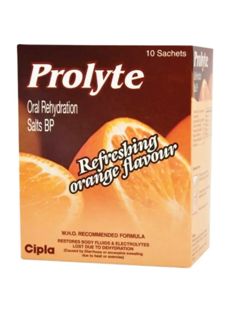 برو لايت ORS برتقال 4.2 جرام أكياس (عبوة من 10)