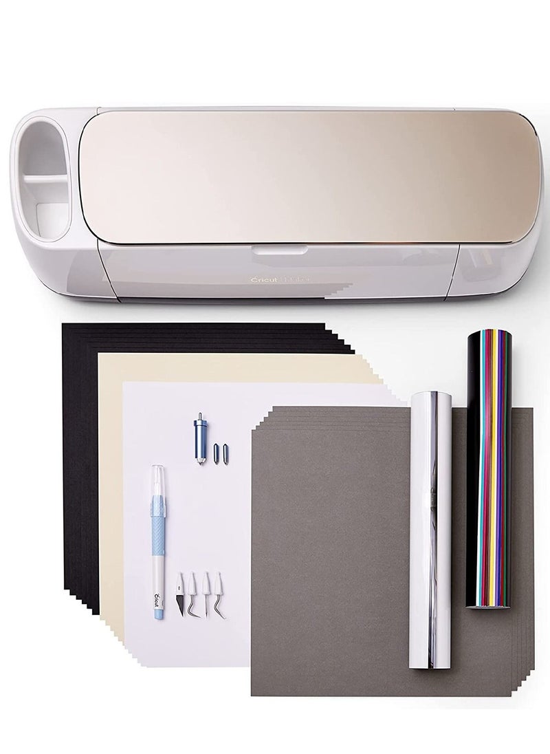 Cricut - Cricut Maker Champagne Bundle with True Control Kit - Image 1