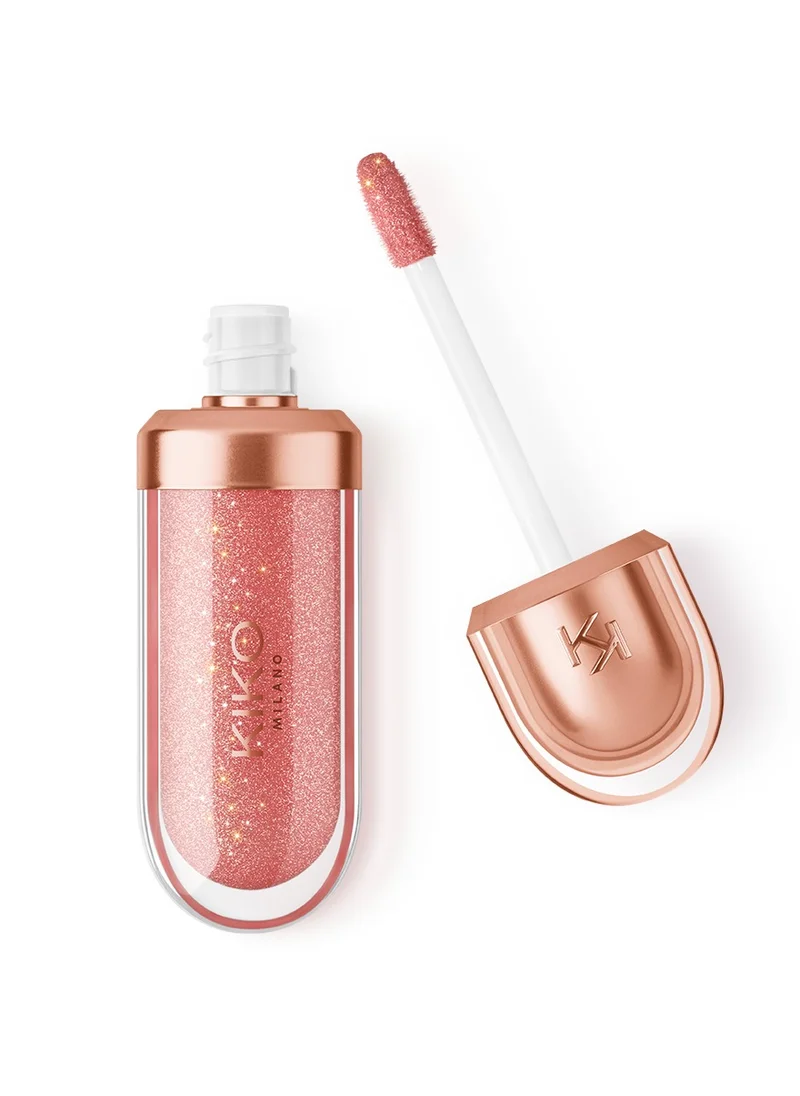 KIKO MILANO GOLDEN OASIS 3D HYDRA LIP GLOSS - BRUNE ROSE