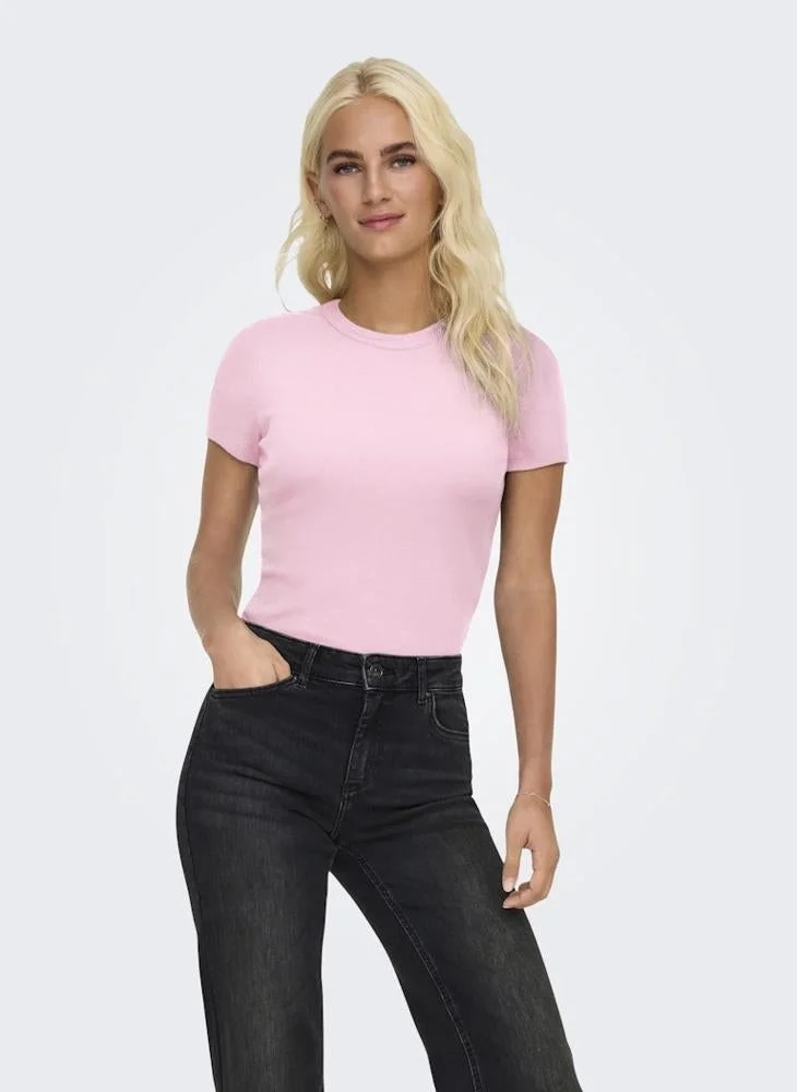 ONLY Onlval Life Short Sleeve O-Neck Top