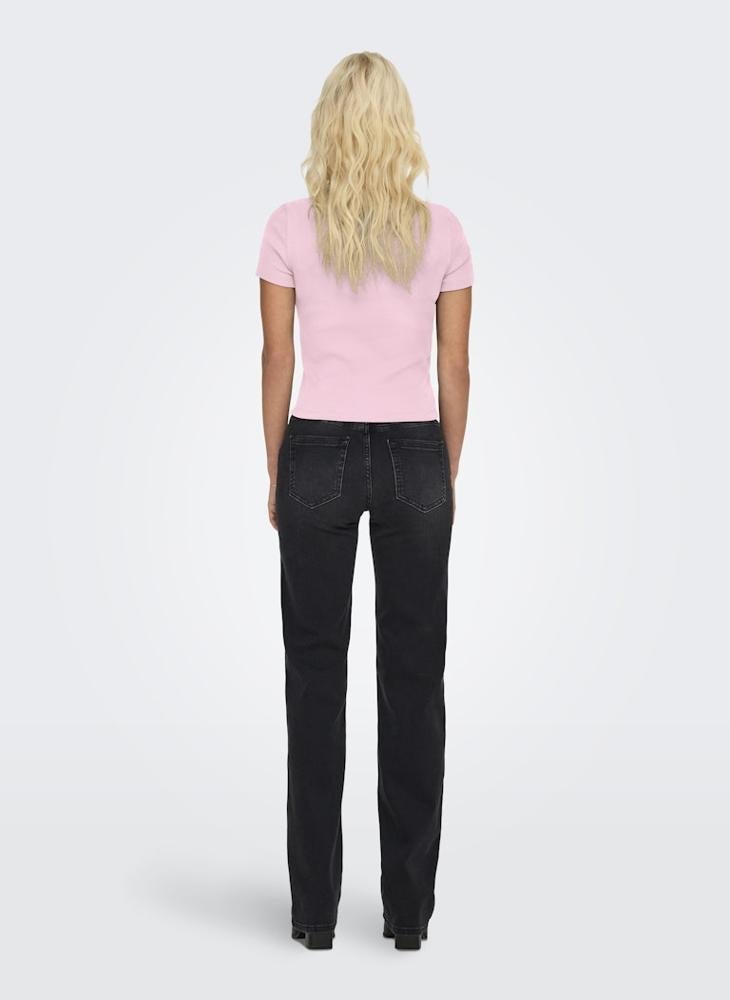 ONLY Onlval Life Short Sleeve O-Neck Top - Image 2