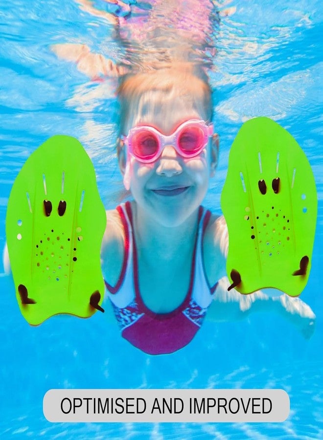 SPOCCO | Swimming Hand Paddles Training Paddles with Adjustable Straps Swimming Fins Hand Paddles Gloves for Swim Training Water Resistance, Swimming Gear for Kids, Youth, Women, Men - 227 - Image 3