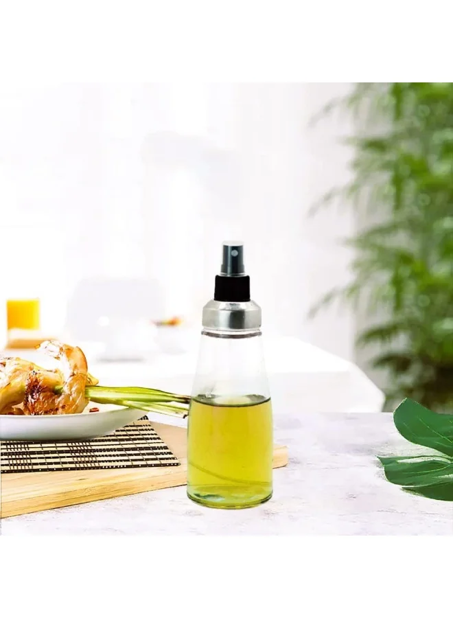 Cuisine Art Cuisine Art Oil Liquid Spray 250ml, Bottle for Kitchen Glass Oil Bottle, Q OSPR 10, Clear