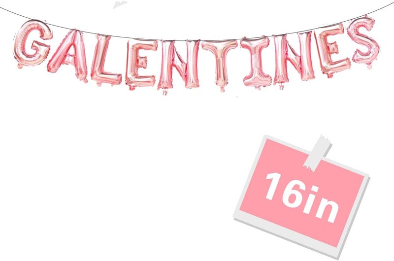 Party Valentines Day Balloon Decorations  Banners Galentines Day Supplies - Image 1