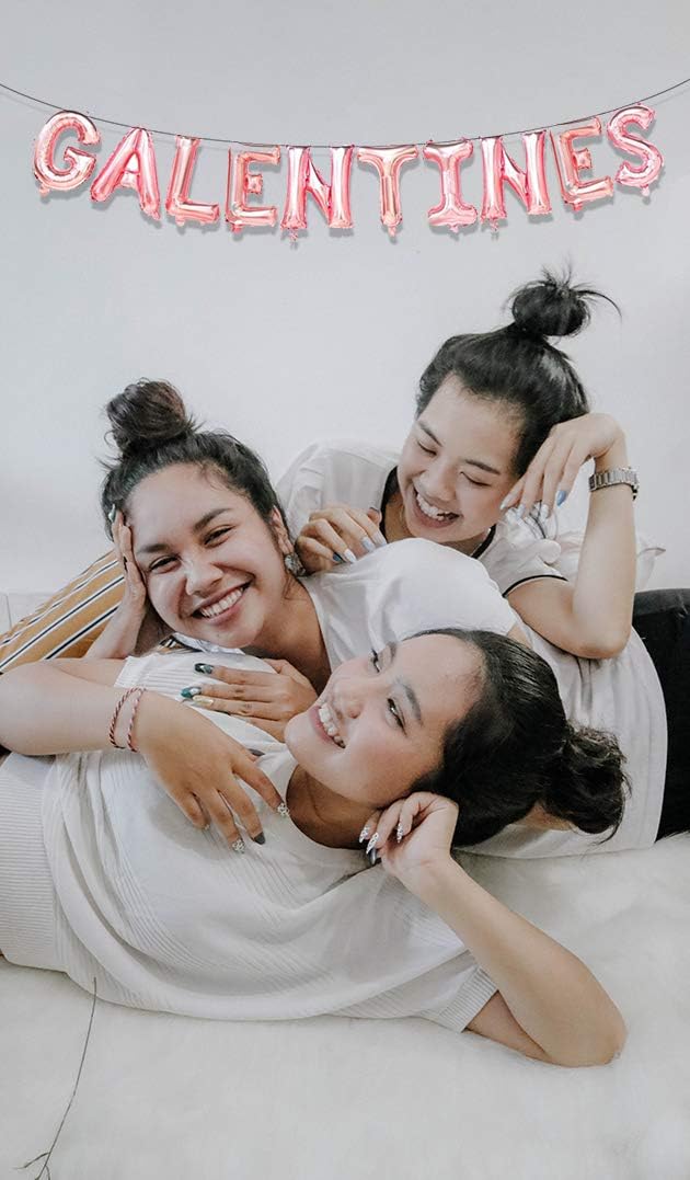 Party Valentines Day Balloon Decorations  Banners Galentines Day Supplies - Image 3