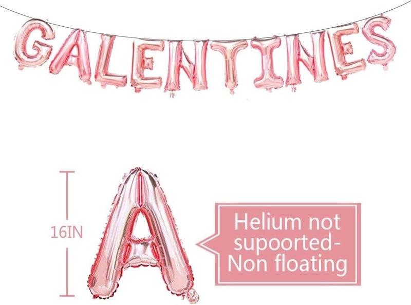 Party Valentines Day Balloon Decorations  Banners Galentines Day Supplies - Image 2