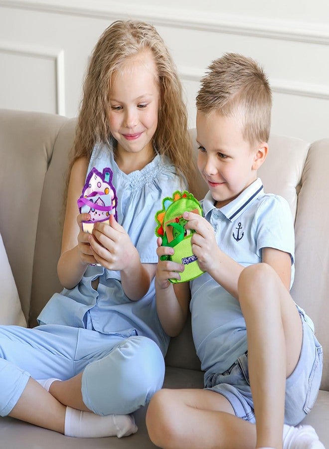 Joyreal Hide and Seek Busy Bag- 3 Pack Seek and Find Hidden Object Game, Sensory Hidden Object Search Problem Solving Travel Game for Kids 3+, Including Alphabet, Food, Fish, Animal - Image 5
