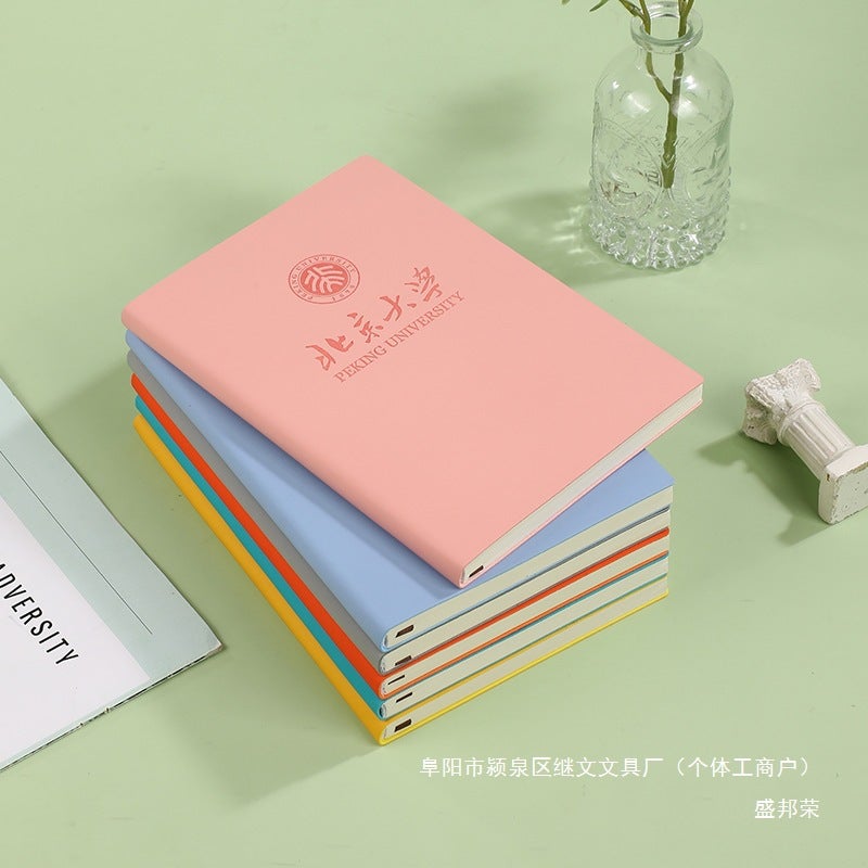 Thickened Sub-Work Honor Notebook Business Softwood Pulp Leather Office Notebook New Shengbang Shengbang Rong - Image 4
