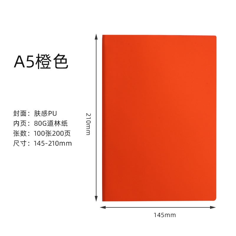 Thickened Sub-Work Honor Notebook Business Softwood Pulp Leather Office Notebook New Shengbang Shengbang Rong - Image 1