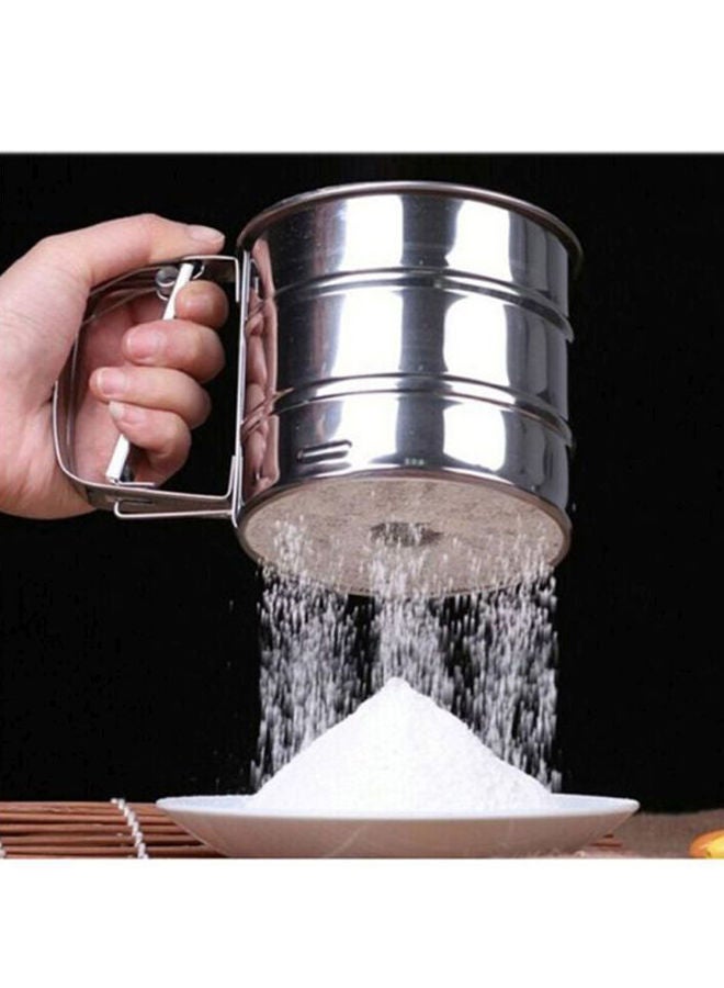 نيبمينينت كوب بمصفاة من الستانلس ستيل فضي 20x10x9.5سم - Image 3