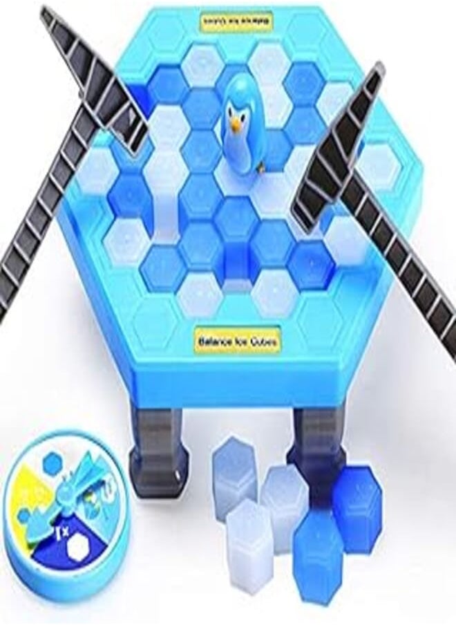 Penguin Trap Activate Family Party Ice Breaking Kids puzzle Table Knock Block Ice-Block Breaking Game , 2724667393890