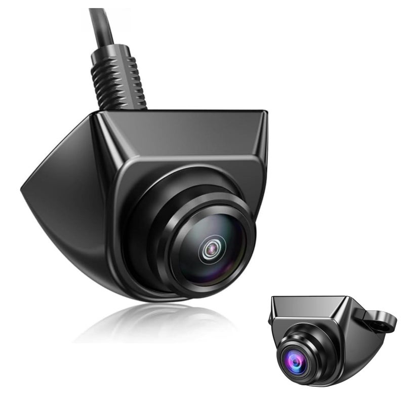 EPRONIC HD Backup/Front/Side View Camera HD 720P Reverse Rear Cam Metal Shell, 360Â°Rotatable Adjustable View Cam for Car,Truck,SUV, RV, Trailer,Van, Pickup(Black) - Image 1