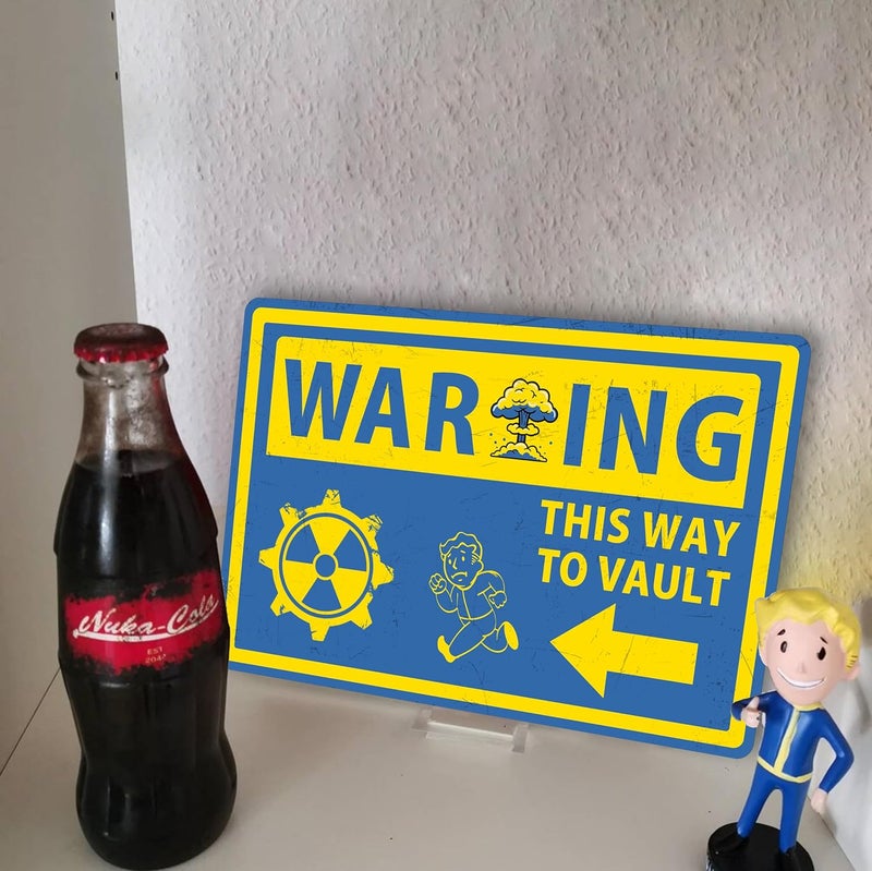 Flinelife Fallout Shelter Warning Sign - Image 2