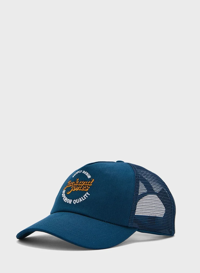 JACK & JONES Logo Curved Peak Cap