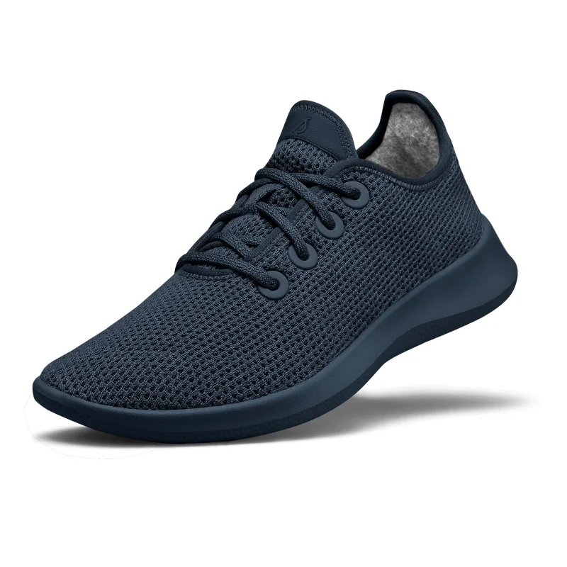اول بيردز Men's Tree Runners - Navy Night (Dark Navy Sole)