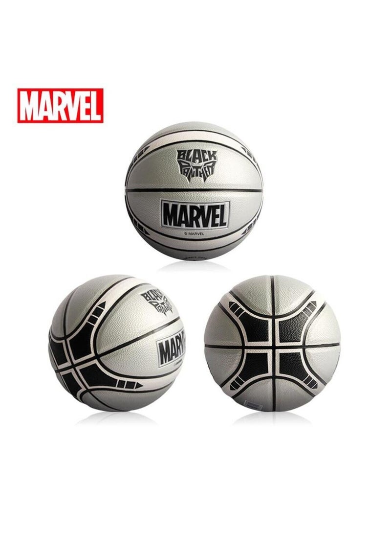 جوريكس كرة السلة، كرة سلة عالية الجودة لجميع الملاعب، كرة سلة مارفل شكل النمر الأسود, مقاس 25 × 25 × 25 سم للعب في الأماكن المغلقة أو الهواء الطلق للمسابقات اللعب الترفيهي للأولاد والبنات والبالغين والأطفال - Image 2