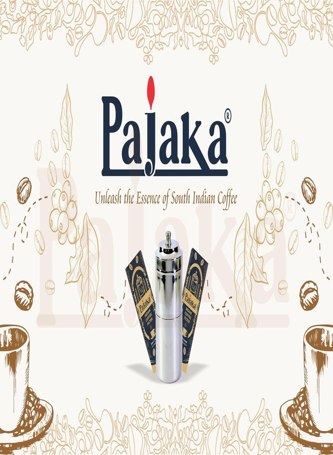 بيجاكا ماكينة تحضير القهوة الهندية الجنوبية PAJAKA، سعة 4-6 أكواب، ماكينة تقطير قهوة مدراس كابي كابي، ماكينة تحضير القهوة، ماكينة تقطير متوسطة الحجم من الفولاذ المقاوم للصدأ للاستخدام المنزلي والمطبخ (250 مل). - Image 3