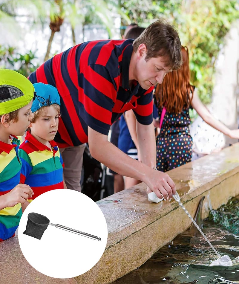 NUDFSY Fish Net, Fish Net for Aquarium, Fish Catching Net Adjustable and Retractable Fishing Nets are Suitable for Capturing Various Types of Fish, Making It Easier for You to Handle - Image 5