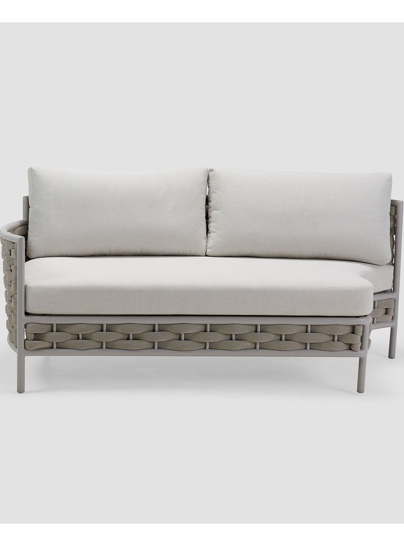 AL HUZAIFA FURNITURE Loop 3 Seater Sofa Right Armrest  - Image 1