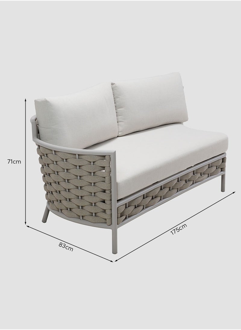 Loop 3 Seater Sofa Right Armrest