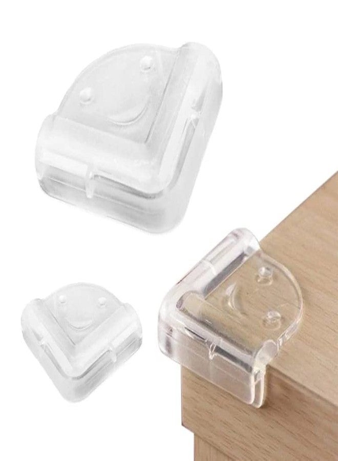 Kunya® Child Protection Security Protector Transparent Table Corner Edge Corner Cushion Furniture Corners Table 12 (4x3) (Smiley) - Image 4