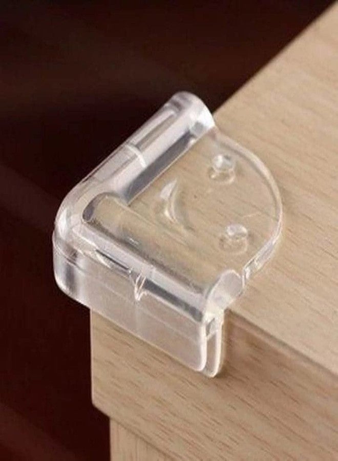 Kunya® Child Protection Security Protector Transparent Table Corner Edge Corner Cushion Furniture Corners Table 12 (4x3) (Smiley) - Image 1