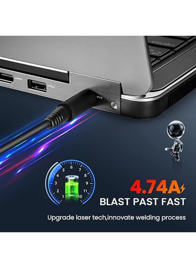 90W Charger Adapter Compatible with HP Pavilion & EliteBook Laptops – 19V 4.74A, 7.4 x 5.0mm Connector - Image 4