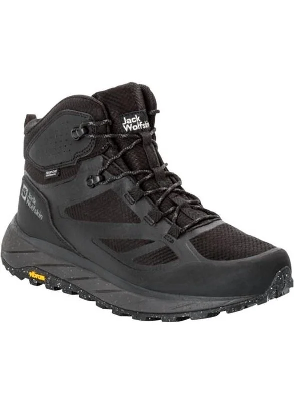 Jack Wolfskin Terraventure Texapore Mid M Men's Black Outdoor Boots 4051521-6000
