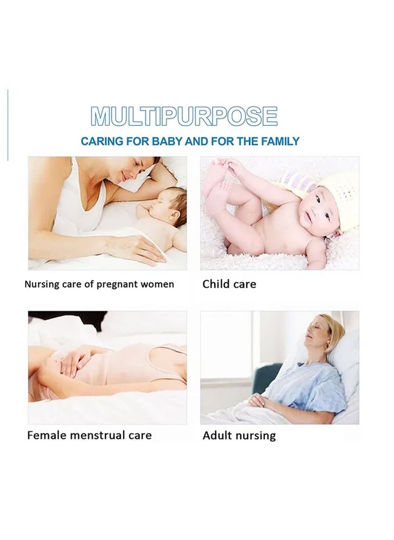 A TO Z A to Z - Disposable Changing Mat size (45cm x 60cm) Large- Premium Quality for Baby Soft Ultra Absorbent Waterproof Pack of 210 -White  - Image 4