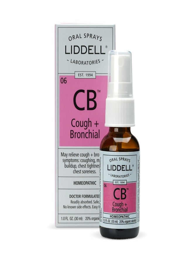 Liddell Cough + Bronchial, Homeopathic Oral Remedy, 1 fl. oz. - Image 1