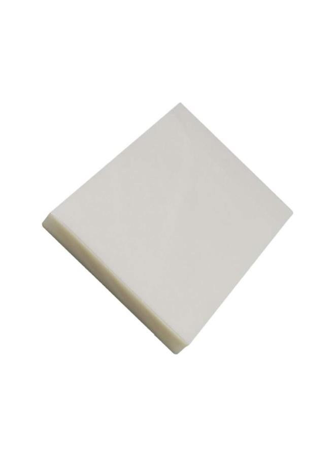 klarako 100 Pcs Thermal Laminating Film Plastic Paper Laminator Sheets for Photo Paper Files Card Picture - Image 3