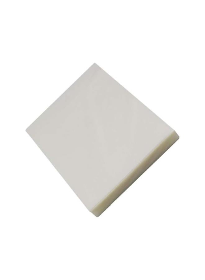 klarako 100 Pcs Thermal Laminating Film Plastic Paper Laminator Sheets for Photo Paper Files Card Picture - Image 5