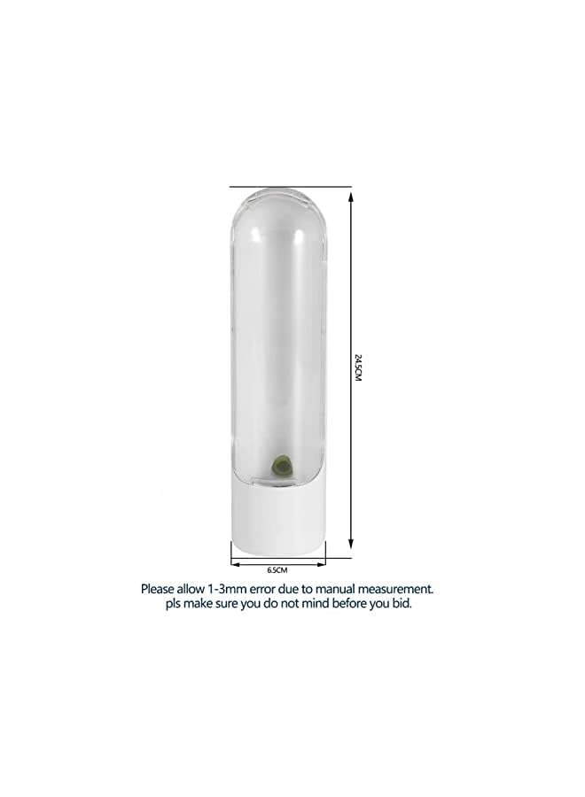 IAF Herb Keeper,U-HOOME Kitchen Fresh Herb Saver Keeper, Herb Storage Container for Cilantro, Mint, Parsley, Asparagus, Keeps Greens Fresh for 2-3 weeks - Image 5