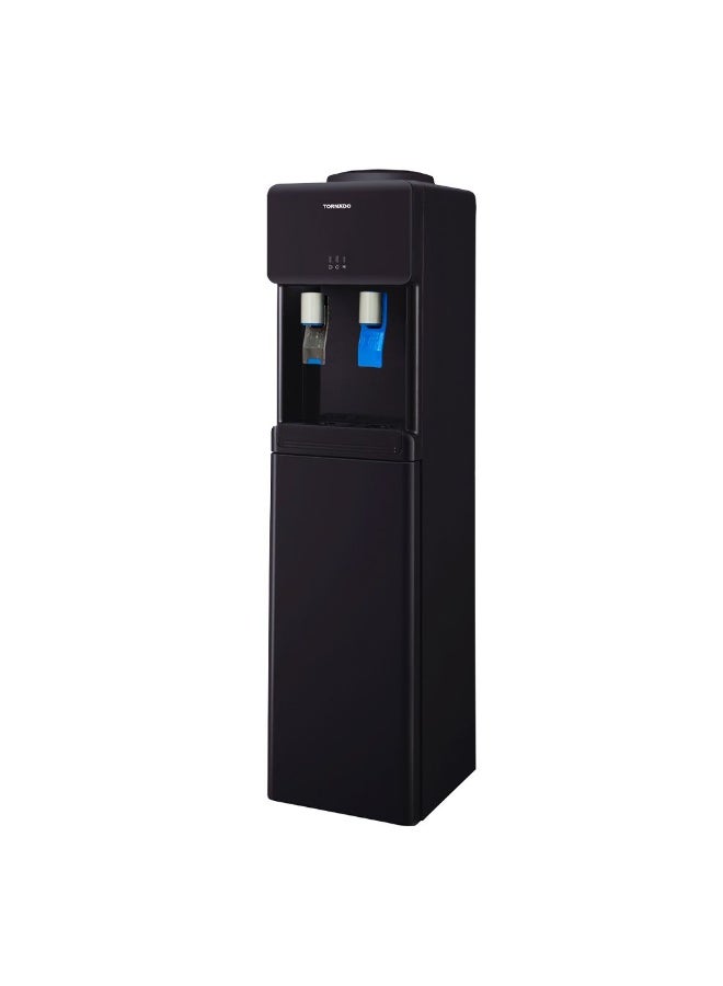 TORNADO Water Dispenser 2 Faucets Black WDM-N30KSE-BK