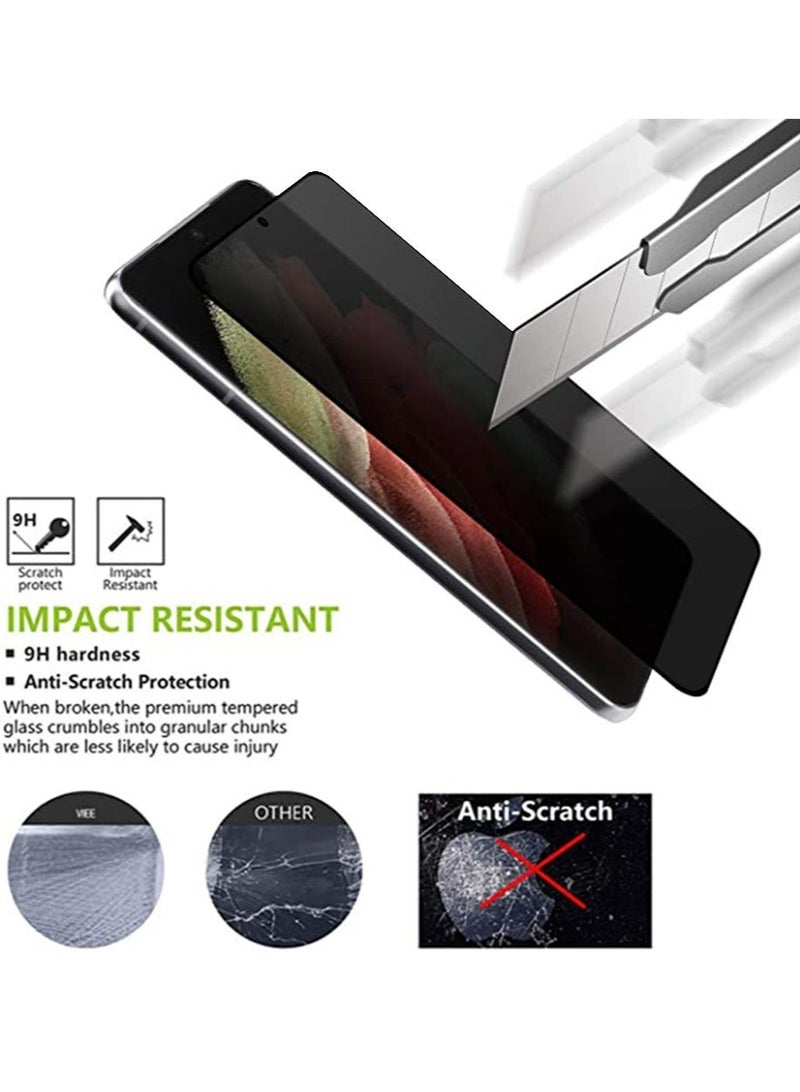 TEAM LUXURY Infinix GT 10 Pro Privacy Screen Protector,Tempered Glass Film Anti-Scratch, Anti-Fingerprints, Anti-spy, 9H Hardness Shockproof for Infinix GT 10 Pro Display Cover Accessory - Image 3