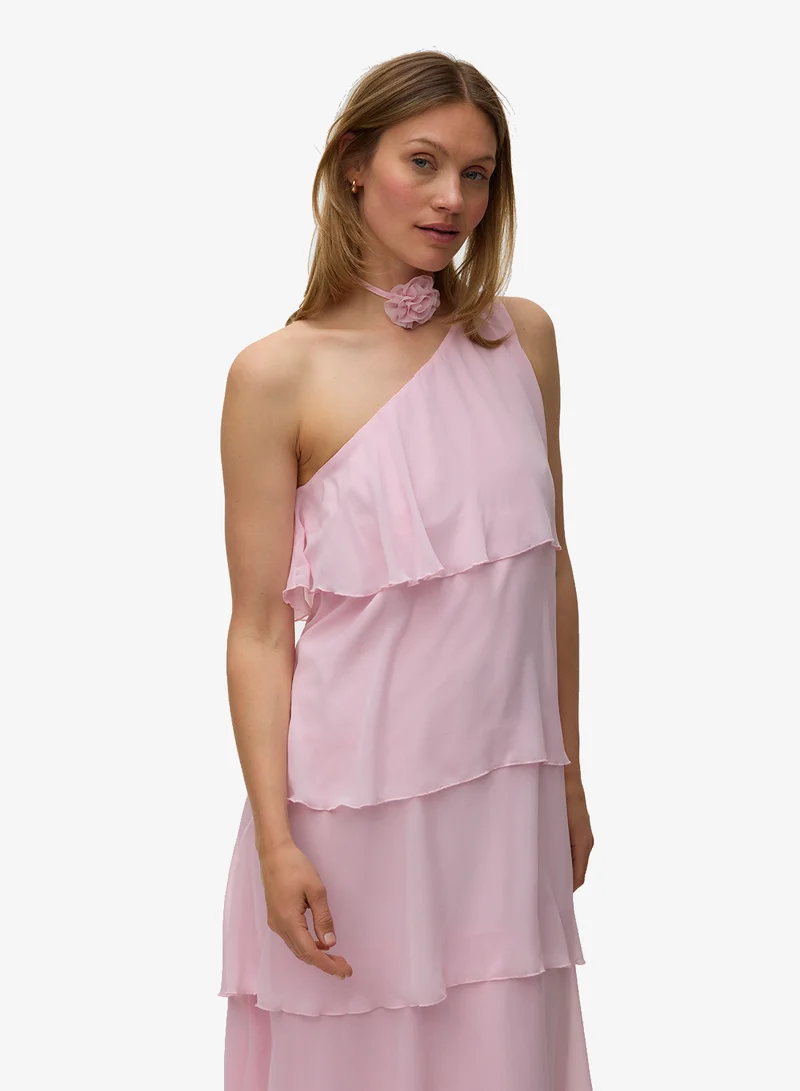 فيرو مودا Vmfelicia Ruffle Ankle Dress
