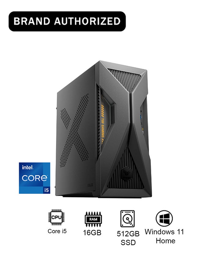 Mini Tower PC, Intel Core i5-13420H Processor/16GB RAM/512GB SSD/6GB NVIDIA Geforce RTX 3050 Graphics Card/Windows 11 Home Solar Eclipse Gray