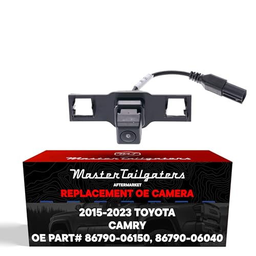 Master Tailgaters Replacement for Toyota Camry (2015-2017, 2021-2023) Backup Camera OE Part # 86790-06040, 86790-06150 - Image 1