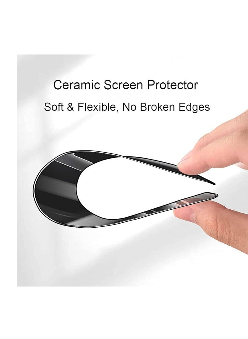 Privacy Screen Protector Surface Ceramic film matte Anti Spy (NOT Tempered Glass) for iPhone 15 Pro Max Black - Image 4