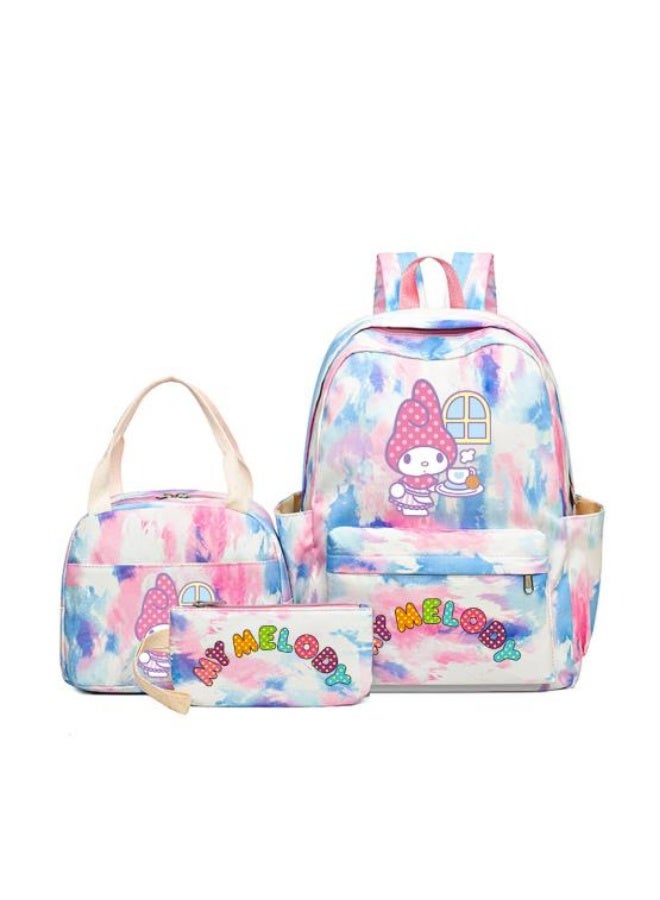 general Vibrant cartoon print bag combination! Lightweight design + large-capacity partition | Fully adapted for children/student/outdoor sports - 82 - Image 1