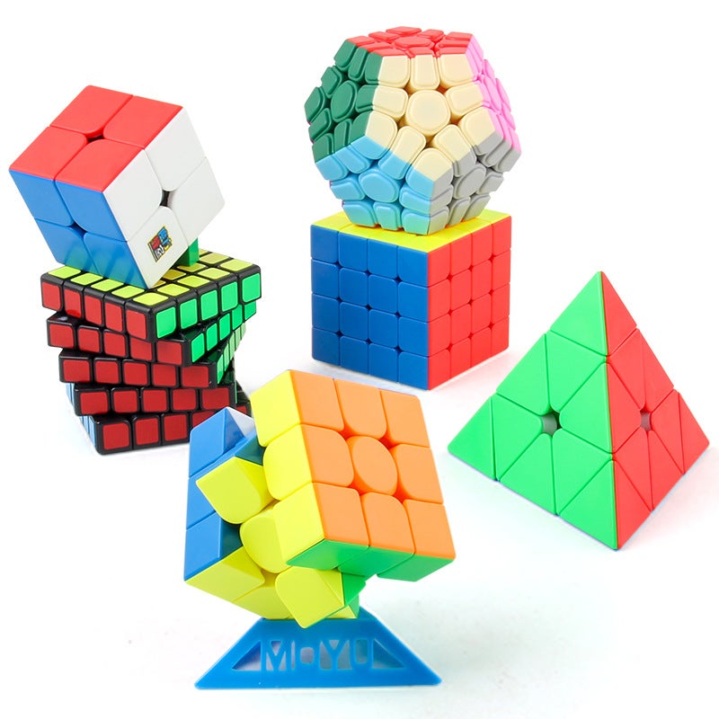 [Magic Dragon Rubik'S Cube] Magic Culture 2345 Pyramid Rubik'S Cube Frosted Positive Order Puzzle Rubik'S Cube - Image 3