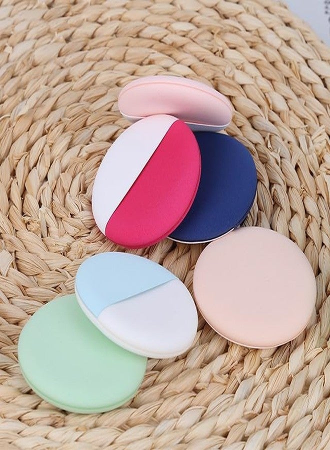 TWIREY Beauty Blender 5Pcs Makeup Sponges, Air Cushion Powder Puff Beauty Tools Women Professional Cosmetic Puff with Box Powder Sponge Dry & Wet Use (Multicolor) - Image 1