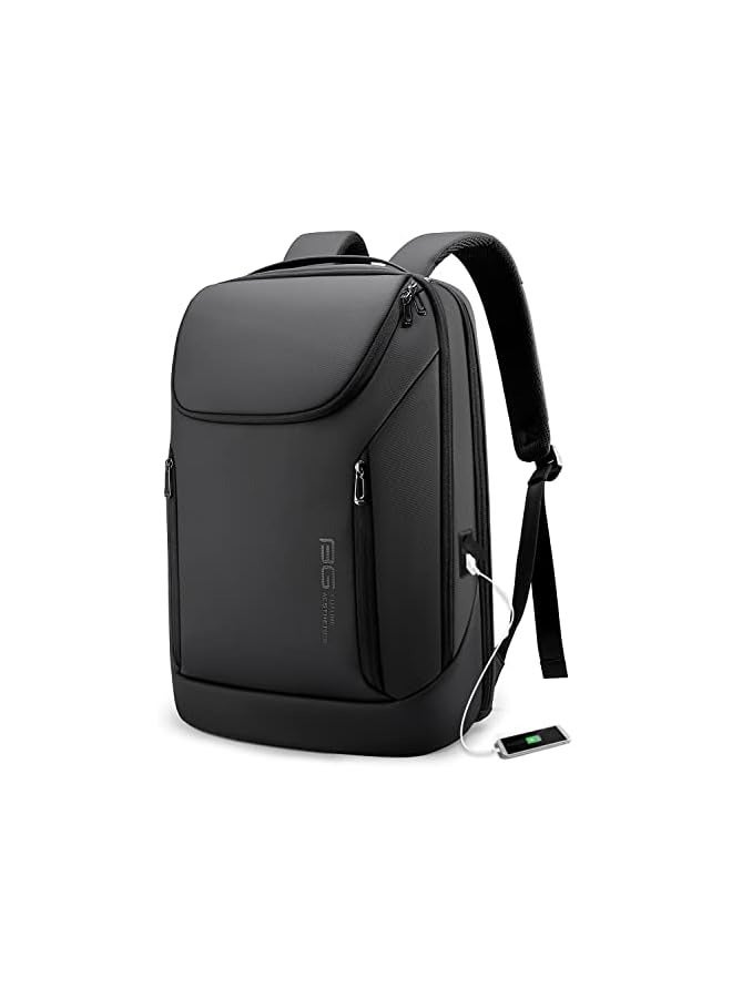 BANGE Business Smart Backpack Waterproof fit 15.7 Inch Laptop Backpack with USB Charging Port,Travel Durable Backpack - Image 1