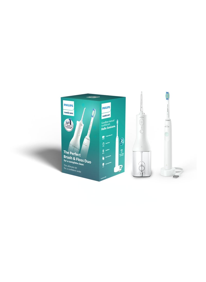 PHILIPS SONICARE - Philips Sonicare Brush & Floss Duo HX3641+HX3822 - Image 1