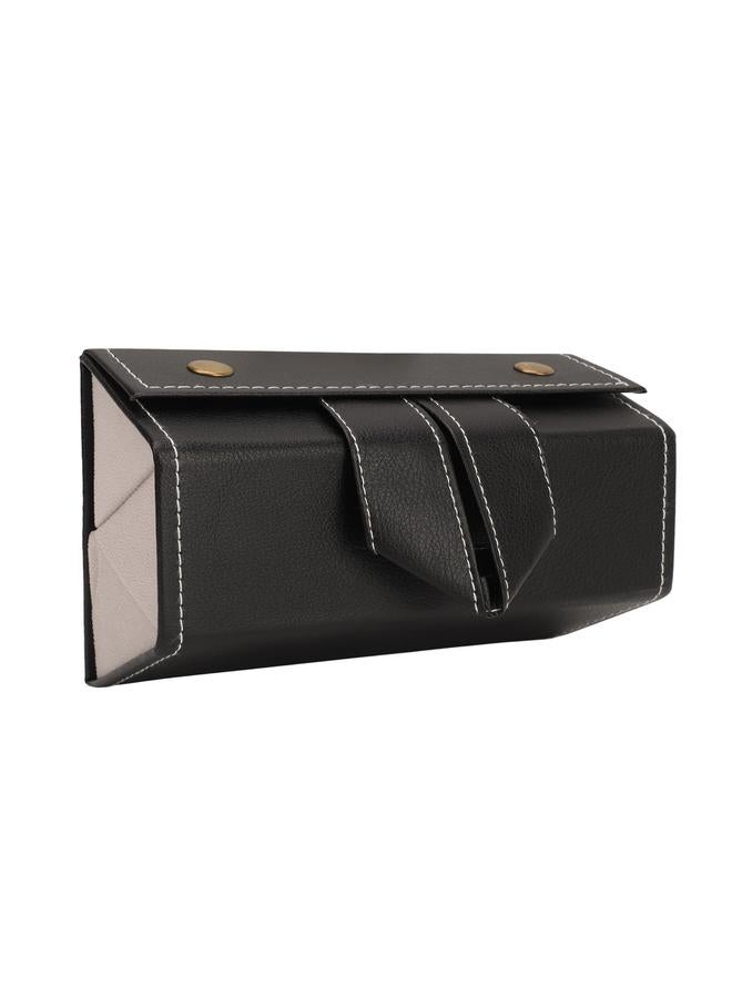Foldable Glasses Case Handcrafted Portable Multi Slots Sunglasses Storage Organizer for Travel Home Type 3