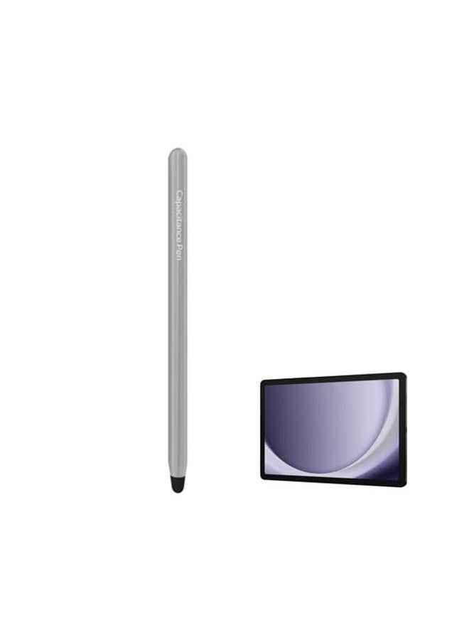 thexxa قلم ستايلس (بدون شحن) لجهاز سامسونج جالاكسي تاب A9/A9Plus/A8/A8plus/A7/A7lite/ipad/Microsoft Surface/لينوفو/AMZ Fire HD/طاولة الأطفال/ديل/HP جميع الأجهزة التي تعمل باللمس قلم عالمي (رمادي) - Image 1